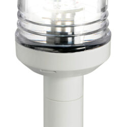 Fanale 360° led con basetta bianco